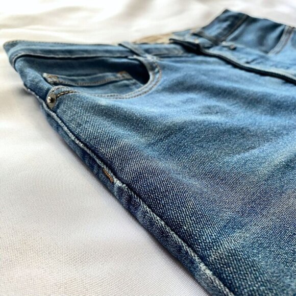 EVERLANE WOMEN'S MEDIUM WASH HIGH RISE SKINNY JEANS - 27 - Picture 7 of 10